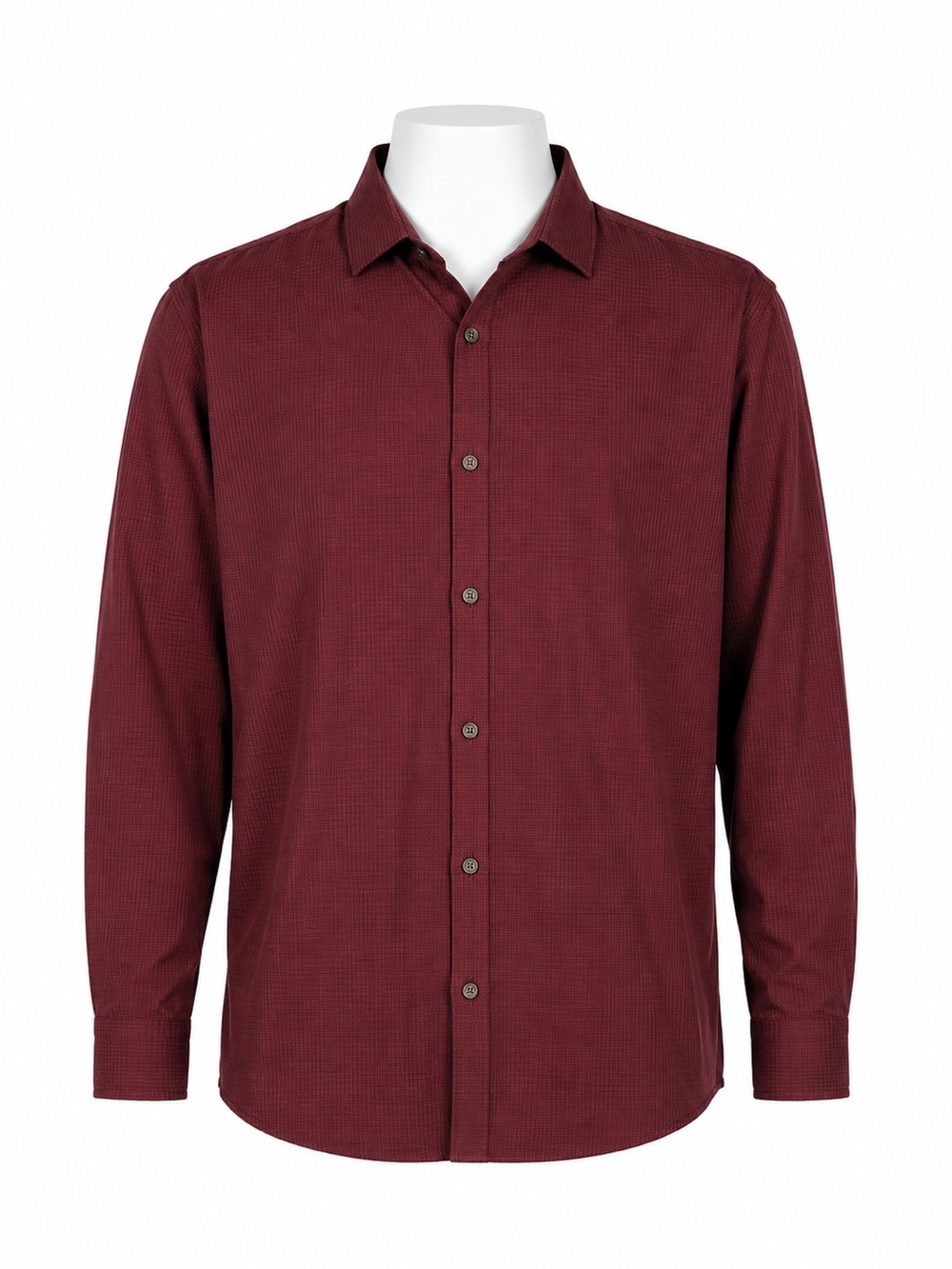 Size M HUGO Hugo Boss Men’s Extra Slim Fit Dress Shirt Red Burgundy